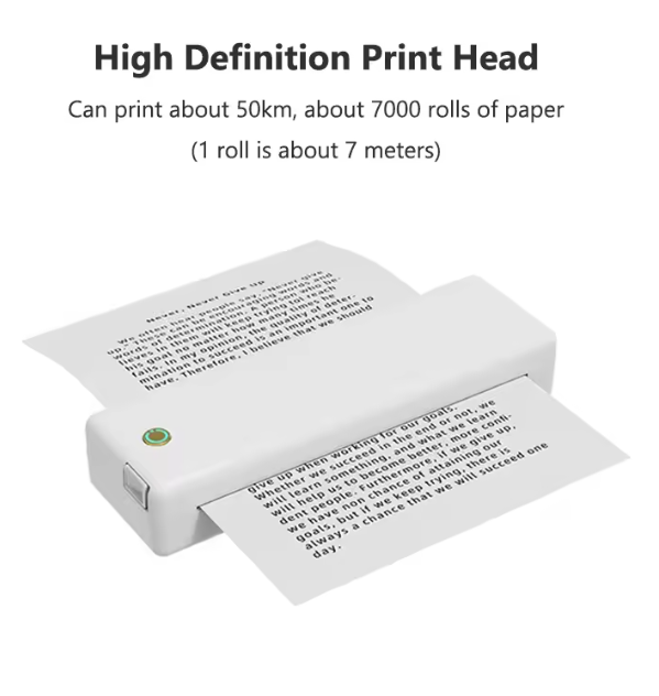 A43 Portable Thermal Printer